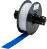 Brady B-595 Blue Indoor / Outdoor Vinyl Thermal Transfer Continuous Thermal Transfer Printer Label Roll - 1.125 in Width - 100 ft Length - 113210 - 754473-98573 - R. S. Hughes Company, Inc.