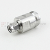 N Female (Jack) to SMA Male (Plug) Adapter, Tri-Metal Plated Brass Body, 1.2 VSWR - SM4268 - Fairview Microwave Inc.