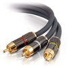 1.5ft SonicWave&reg; RCA Audio/Video Cable -- 2203-40088-002 - Image