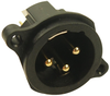 Connector, Xlr, Receptacle, 3Pos, Panel; No. Of Contacts Cliff Electronic Components - 49AC3320 - Newark, An Avnet Company