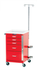 Mini-Line Five Drawer Emergency Cart Specialty Package .. - 3145B-EMG - Harloff Company, Inc. (The)