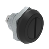 Quarter-Turn Cam Latch, Slotted Recess, Without Cam, Sealed, Zinc Alloy, Powder Coat, Black - E5-6-005-UU1 - Southco