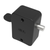 Sliding Window Latch, Right, Black - B8-DZWC2-R - Southco