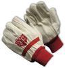 PIP 92-920 Red Medium Cotton Canvas Full Fingered Work & General Purpose Gloves - Wing Thumb - Uncoated - 616314-16103 - 616314-16103 - R. S. Hughes Company, Inc.