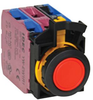 Switch, Pushbutton, Non-Illuminated, 4Pst, 10A, Red; Switch Operation Idec - 19X1160 - Newark, An Avnet Company