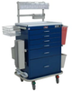 Classic Tall Six Drawer Workstation with Mechanical Com.. - 7456 - Harloff Company, Inc. (The)