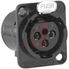 QG receptacle/Black - 70214570 - Allied Electronics, Inc.