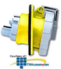 Leviton 125  AC 2P3W Wiring Watertight Pin and Sleeve.. -- 330R4W - Image