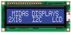 Display, Alphanumeric, 16X2, White; Character Count X Line Midas - 15AC8398 - Newark, An Avnet Company