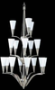 8836BS/PN Large Chandeliers-Glass Shade - 769054 - Capital Lighting, Inc.