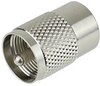 UHF Male (Plug) to Mini UHF Male (Plug) Adapter, Nickel Plated Brass Body -- SM2156 - Image