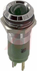 Indicator,Pnl-Mnt;LED IND 14MM 12VDC GRN, BRIGHT CHROME - 70011629 - Allied Electronics, Inc.