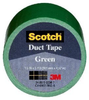 3M Scotch 1005 Green Duct Tape - 1.5 in Width x 5 yd Length - 80980 - 051135-80980 - R. S. Hughes Company, Inc.