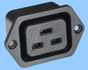 IEC 60320 Sheet J Screw Mount Power Outlet - 83031000 - Interpower