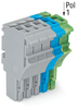 Female connector/socket - 2022-105/000-038 - WAGO
