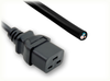 BLUNT CUT to IEC-60320-C19 HOME // Power Cords // IEC/Jumper Power Cords // Domestic -- 0101.039 - Image