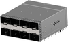 Connector, Zsfp+, Rcpt, 20Pos, Press Fit Rohs Compliant Te Connectivity - 54AH4521 - Newark, An Avnet Company