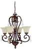 3844CB-285-CR Mid. Chandeliers-Glass Up - 785960 - Capital Lighting, Inc.