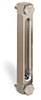 Standard Aluminum Liquid Level Gage, 6” Centerline, Front Mount 1/2