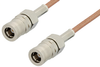 SMB Plug to SMB Plug Cable 12 Inch Length Using RG178 Coax - PE33165-12 - Pasternack