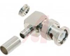 connector,rf coaxial,bnc right-angle plug,crimp/solder,for rg8x,lmr240,50 ohm - 70031970 - Allied Electronics, Inc.