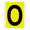34 Series Indoor Numbers and Letters - 3470-O - Brady Corporation