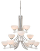 Large Chandeliers-Glass Shade - 92673 - Light Center (The)