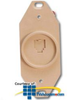 Suttle 6-Conductor, Floor Jack with Trap Door, Screw.. - 625B4EF6 - TelephoneStuff.com