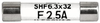 Cartridge Fuse, Fast Acting, 0.8A, 500V; Blow Characteristic Schurter - 84AC6152 - Newark, An Avnet Company