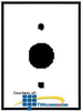 Leviton 1-Gang 1-Receptacle 1.406" Dia. Hole Midway.. - 80504 - TelephoneStuff.com