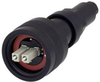 Ruggedized LC IP68 Plug, Duplex, Multimode w/ Dust Cap -- FYB00009 - Image