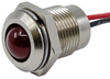 Led Panel Indicator, Red, 14Mm, 24V; Led Color Vcc (Visual Communications Company) - 64AH2064 - Newark, An Avnet Company