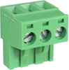 Pluggable Terminal Block, 3, 300 V, 15 A, 5 Mm, 24 Awg, 12 Awg Rohs Compliant Camdenboss - 55Y8500 - Newark, An Avnet Company
