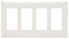 Standard Wall Plate - SP264-W - Hubbell Wiring Device-Kellems
