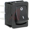 Switch, Rocker, DPDT, I/O LEGEND, 16A @125VAC, 16A @ 250VAC - 70152961 - Allied Electronics, Inc.