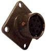 Circular Connector, Receptacle, Size 10, 5 Position, Box; Product Range Amphenol Industrial - 25K9551 - Newark, An Avnet Company