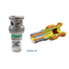 Double Bubble RG-6 HD BNC Coax Compression Connector -- DB6BNCHD-25 - Image