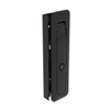 Multi-Point Compression Latch Actuator, Tool Secured, Bellcore 216 Key, NEMA 4 / IP66 Sealed, 1.5 - 3mm  Door thickness, Zinc alloy, Powder Coated, Black - M3-40-160-10 - Southco