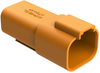Automotive Housing, Rcpt, 4Pos, 13A, Org; Product Range Amphenol Sine/tuchel - 36AJ7946 - Newark, An Avnet Company