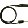 Alligator Clip to Stacking Banana Plug, 18 AWG PVC Test Lead - 681 - E-Z-HOOK, a division of Tektest, Inc.
