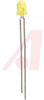 LED; Yellow; 2 mcd (Typ.); 3.2 mm + 0.15 mm; 3 mm Low Current Tinted Diffused - 70061507 - Allied Electronics, Inc.