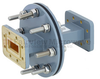 WR-112 Waveguide Bulkhead Adapter Using CPR-112G Flange and Operating from 7.05 GHz to 10 GHz - FMWAD5017 - Fairview Microwave Inc.