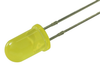 Led, Yellow, T-1 3/4 (5Mm), 8Mcd, 587Nm; Led Color Multicomp Pro - 14N9415 - Newark, An Avnet Company
