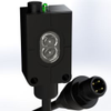 MINI-EYE™, Thru-Beam Light Source, Red LED Light Source, M12 4-pin connector, Rectangular housing - MLSRC-5M12 - Tri-Tronics Company, Inc.