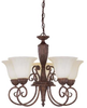 KP-1-5001-5-40 Mid. Chandeliers-Glass Up - 764494 - Capital Lighting, Inc.