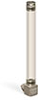 Vented Short Elbow Nylon Liquid Level Gage, 5 1/2” Sight Opening, 1/8” Male NPT Mounting Thread - B3641-10516BA1W - Oil-Rite Corp.