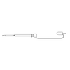 XL1 Mini-Hook to 0.080″ Stacking Pin Plug, 22 AWG PVC Test Lead - 202XL1 - E-Z-HOOK, a division of Tektest, Inc.