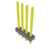 Headers, Male Pins - 612-MTMM-104-10-L-S-405-ND - DigiKey