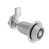 VISE ACTION® Compression Latch, Large Size, 7 mm Square, Aluminum Alloy, Powder Coated, Silver - E3-224-276 - Southco