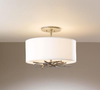 Semi-Flush Mts.-Drum Shade - 636907 - Light Center (The)